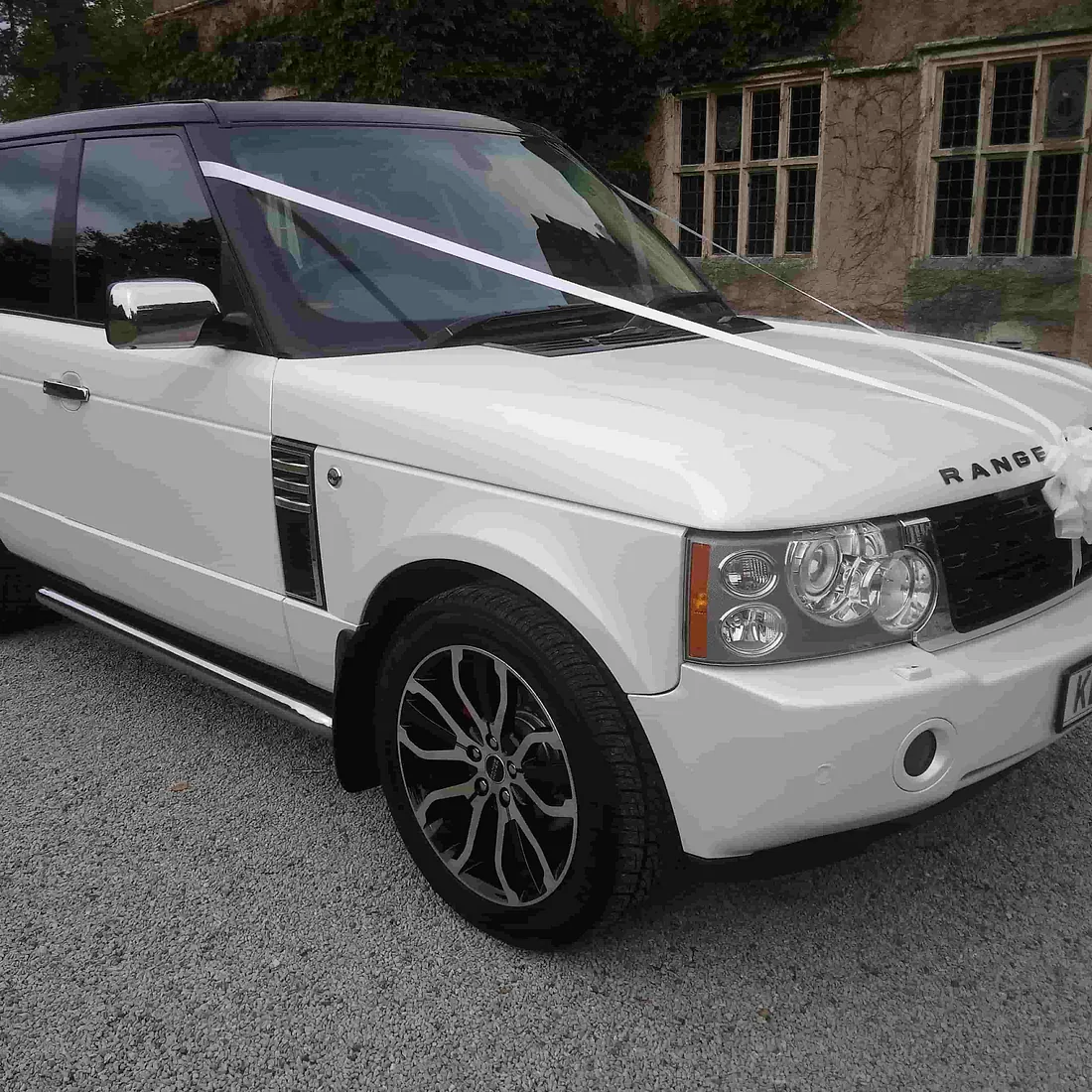 wedding range rover